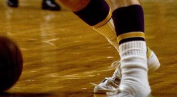 Jerry West in the Adidas Superstar